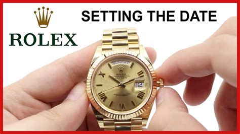 how to change rolex watch.